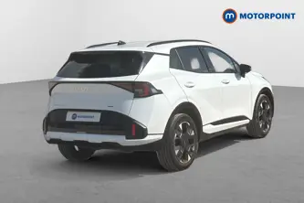 KIA Sportage Gt-Line Automatic Petrol-Electric Hybrid SUV - Stock Number (1671629) - Passenger side rear corner