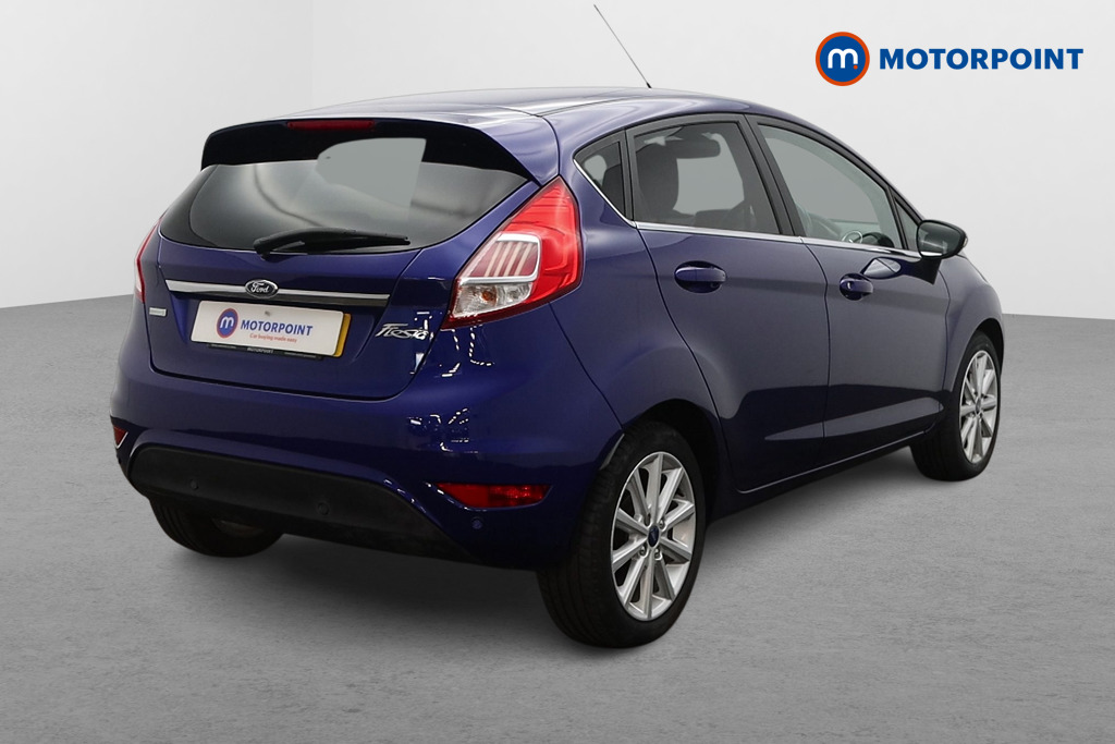 Ford Fiesta Titanium Manual Petrol Hatchback - Stock Number (1654798) - Drivers side rear corner