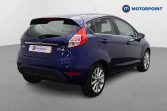 Ford Fiesta Titanium Manual Petrol Hatchback - Stock Number (1654798) - Drivers side rear corner