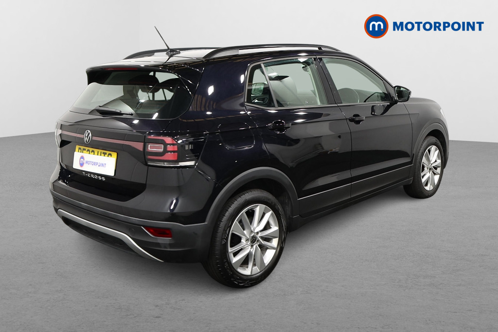 Volkswagen T-Cross SE Manual Petrol SUV - Stock Number (1666336) - Drivers side rear corner