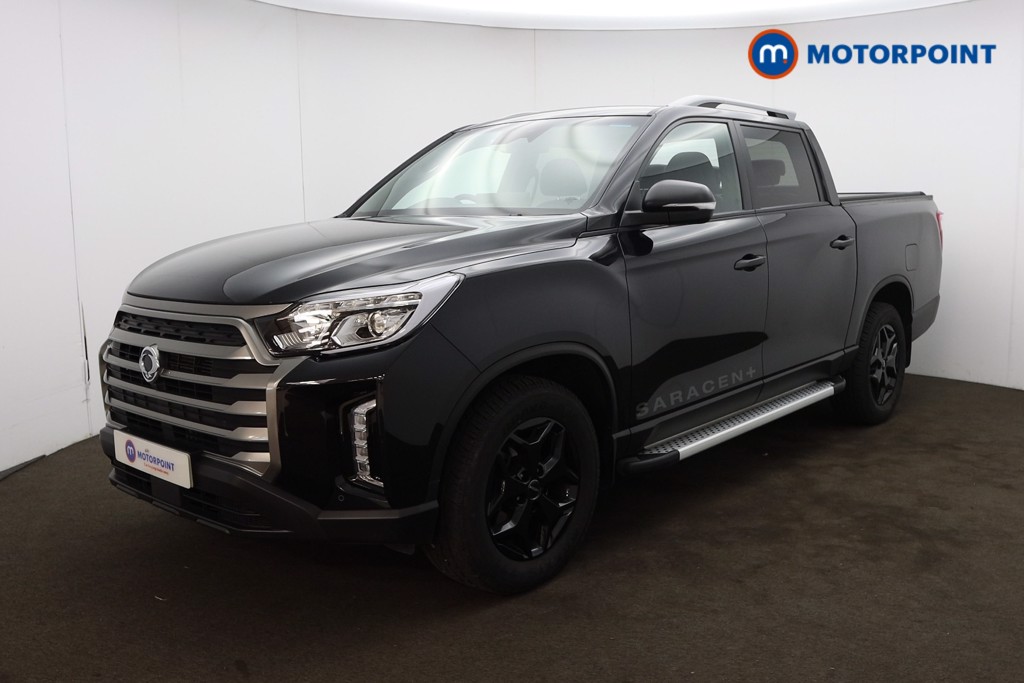 KGM Musso Saracen Plus Automatic Diesel Double Cab Pick-Up - Stock Number (1668353) - Passenger side front corner