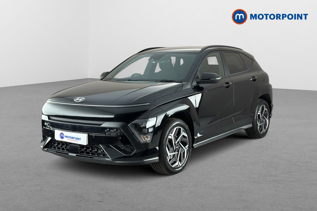 Hyundai Kona N Line Automatic Petrol-Electric Hybrid SUV - Stock Number (1669623) - Passenger side front corner