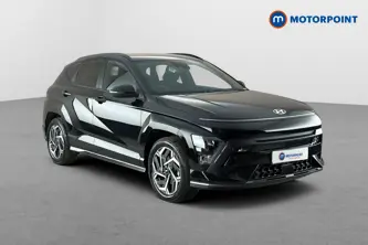 Hyundai Kona N Line Automatic Petrol-Electric Hybrid SUV - Stock Number (1669623) - Drivers side front corner