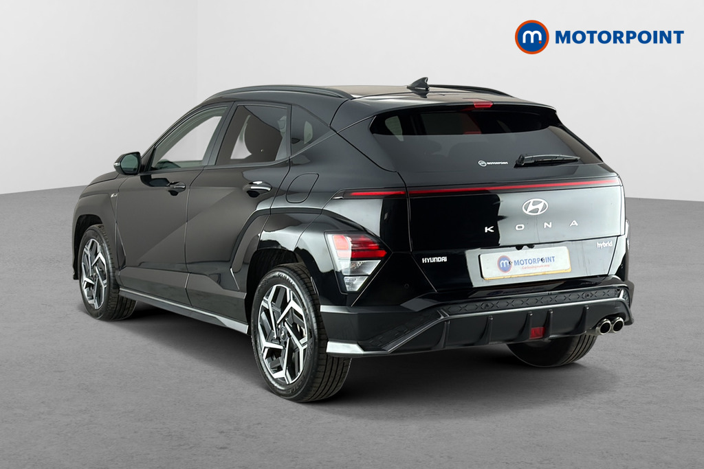 Hyundai Kona N Line Automatic Petrol-Electric Hybrid SUV - Stock Number (1669623) - Drivers side rear corner