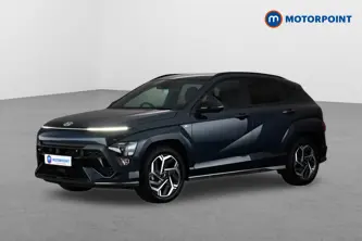 Hyundai Kona N Line Automatic Petrol-Electric Hybrid SUV - Stock Number (1669625) - Passenger side front corner