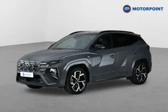 Hyundai Tucson N Line S Automatic Petrol-Electric Hybrid SUV - Stock Number (1670418) - Passenger side front corner
