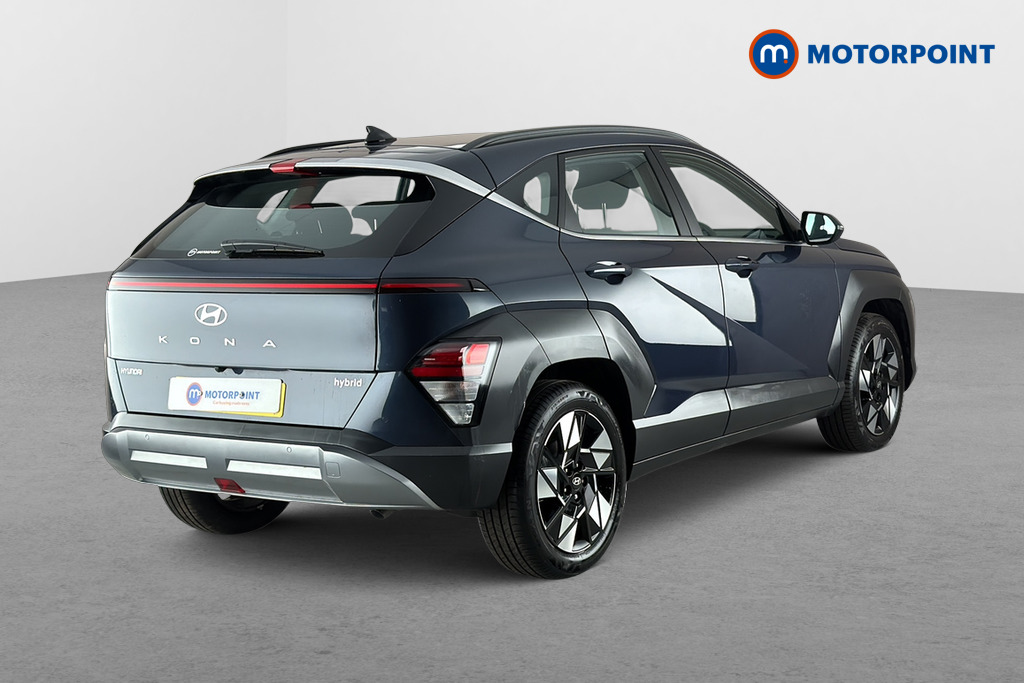 Hyundai Kona Advance Automatic Petrol-Electric Hybrid SUV - Stock Number (1670875) - Passenger side rear corner
