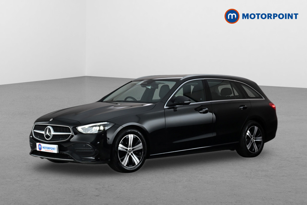 Mercedes-Benz C Class Sport Automatic Petrol Estate - Stock Number (1671489) - Passenger side front corner
