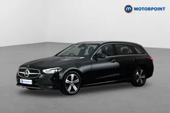 Mercedes-Benz C Class Sport Automatic Petrol Estate - Stock Number (1671489) - Passenger side front corner