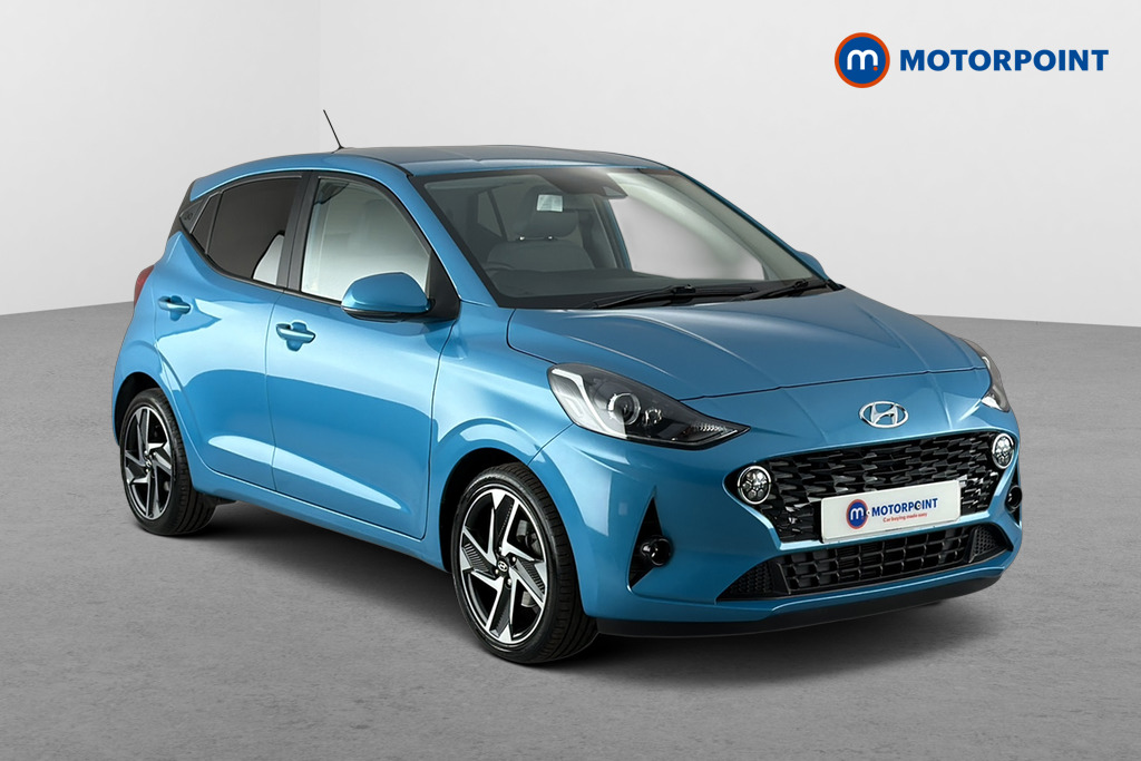 Hyundai I10 Premium Manual Petrol Hatchback - Stock Number (1671724) - Drivers side front corner
