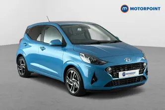 Hyundai I10 Premium Manual Petrol Hatchback - Stock Number (1671724) - Drivers side front corner