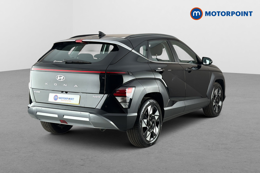 Hyundai Kona Advance Automatic Petrol-Electric Hybrid SUV - Stock Number (1672178) - Passenger side rear corner