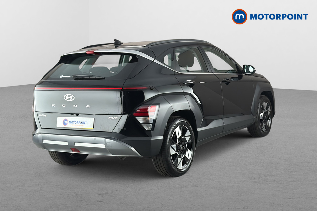 Hyundai Kona Advance Automatic Petrol-Electric Hybrid SUV - Stock Number (1672180) - Passenger side rear corner