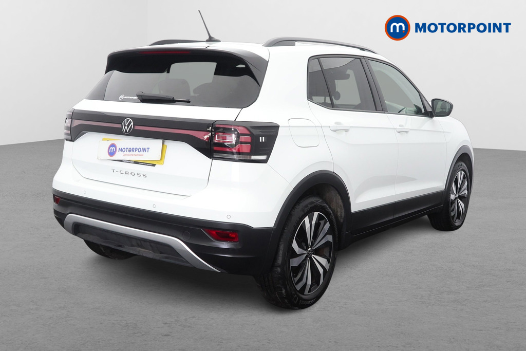 Volkswagen T-Cross Black Edition Automatic Petrol SUV - Stock Number (1653210) - Drivers side rear corner
