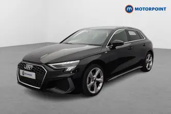 Audi A3 S Line Automatic Petrol Hatchback - Stock Number (1655623) - Passenger side front corner