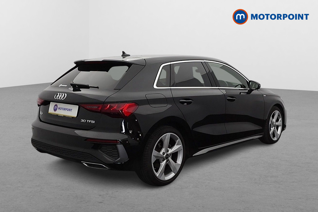 Audi A3 S Line Automatic Petrol Hatchback - Stock Number (1655623) - Drivers side rear corner