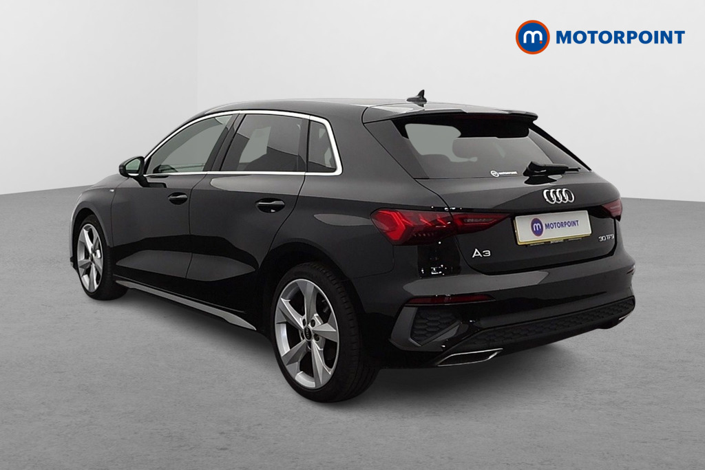Audi A3 S Line Automatic Petrol Hatchback - Stock Number (1655623) - Passenger side rear corner
