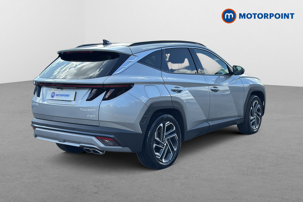 Hyundai Tucson Ultimate Automatic Petrol Plug-In Hybrid SUV - Stock Number (1657379) - Passenger side rear corner