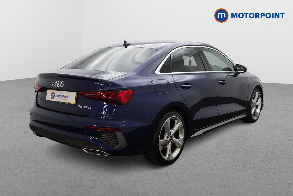 Audi A3 S Line Automatic Petrol Saloon - Stock Number (1660215) - Drivers side rear corner