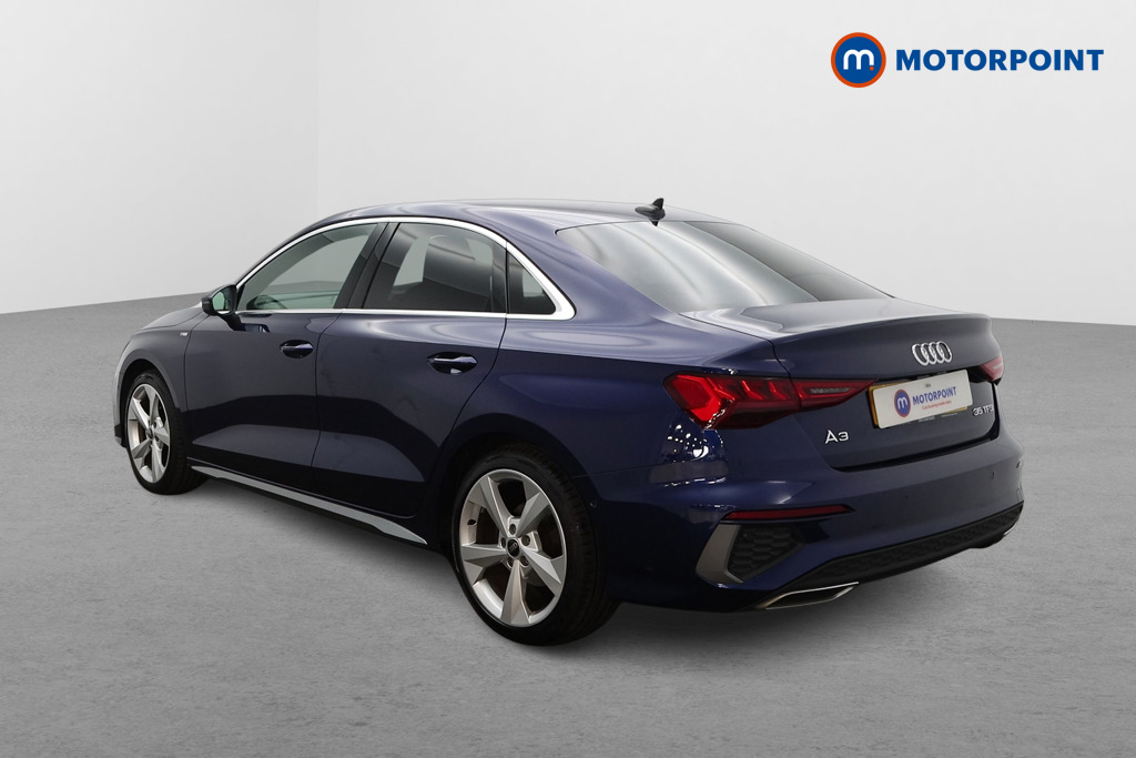 Audi A3 S Line Automatic Petrol Saloon - Stock Number (1660215) - Passenger side rear corner