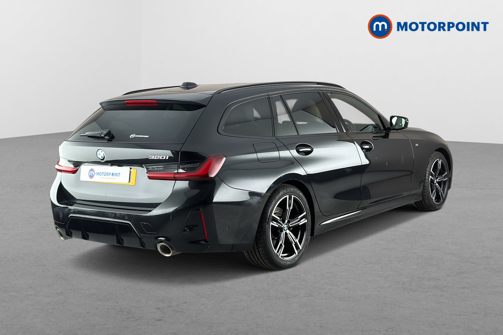 BMW 3 Series M Sport Automatic Petrol Estate - Stock Number (1665746) - Passenger side rear corner