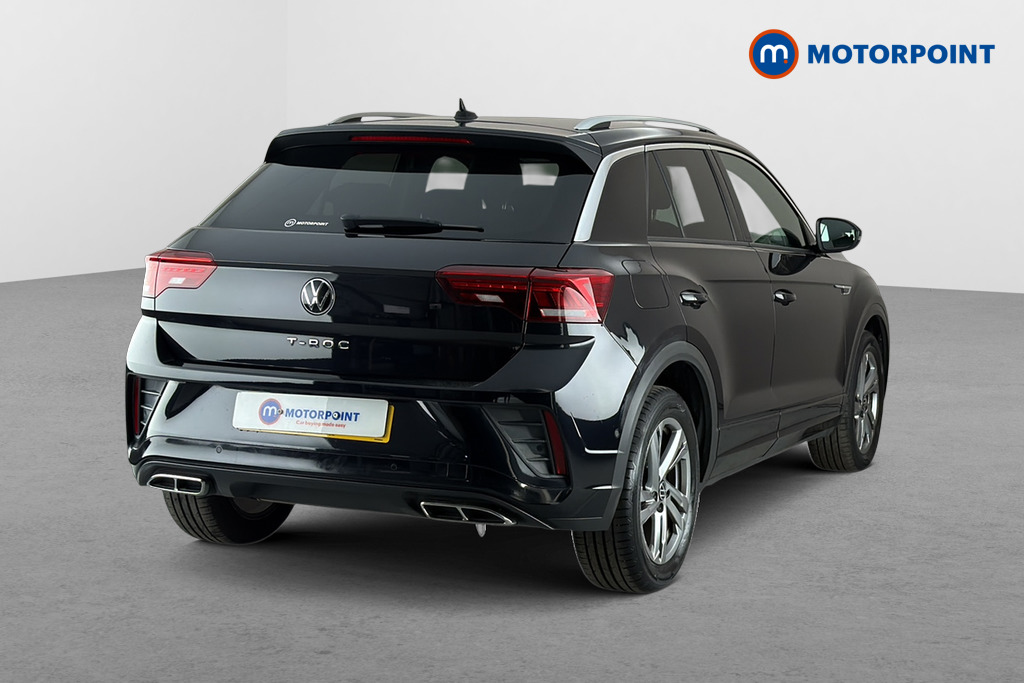 Volkswagen T-Roc R-Line Automatic Petrol SUV - Stock Number (1667111) - Passenger side rear corner
