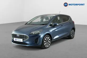 Ford Fiesta Titanium Manual Petrol Hatchback - Stock Number (1669176) - Passenger side front corner