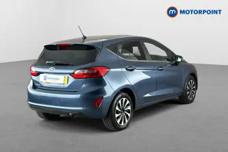 Ford Fiesta Titanium Manual Petrol Hatchback - Stock Number (1669176) - Passenger side rear corner