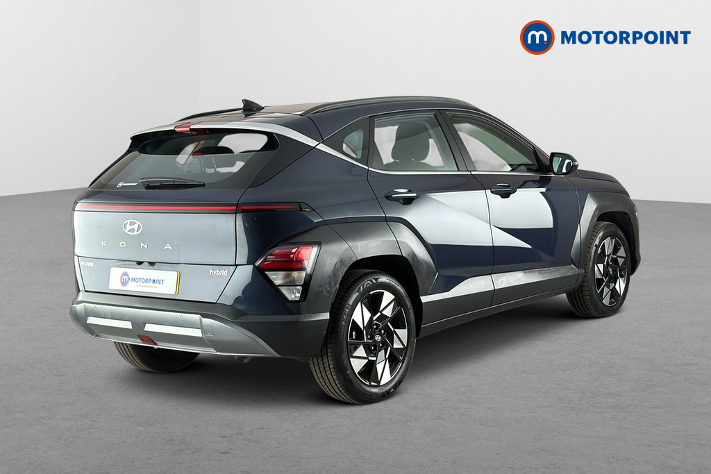 Hyundai Kona Advance Automatic Petrol-Electric Hybrid SUV - Stock Number (1669361) - Passenger side rear corner