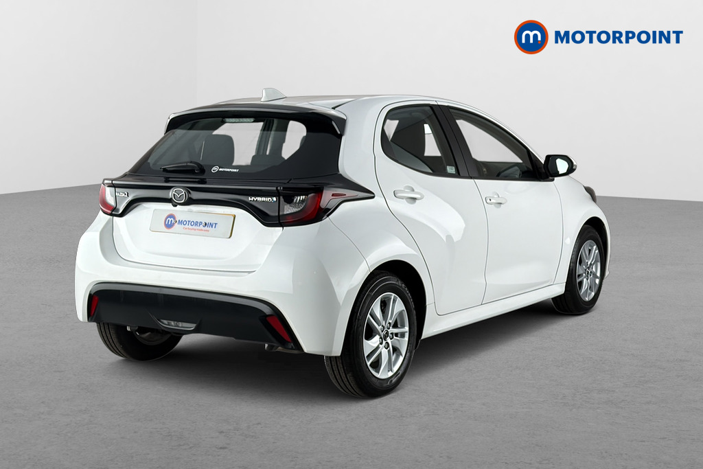 Mazda 2 Hybrid Agile Automatic Petrol-Electric Hybrid Hatchback - Stock Number (1670690) - Passenger side rear corner