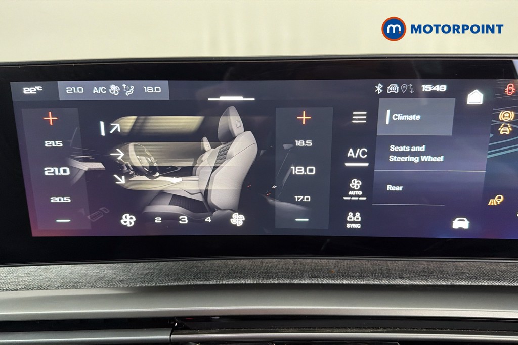 Peugeot 5008 GT Automatic Petrol SUV - Stock Number (1670940) - 12th supplementary image