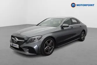 Mercedes-Benz C Class Amg Line Edition Automatic Diesel Saloon - Stock Number (1671115) - Passenger side front corner