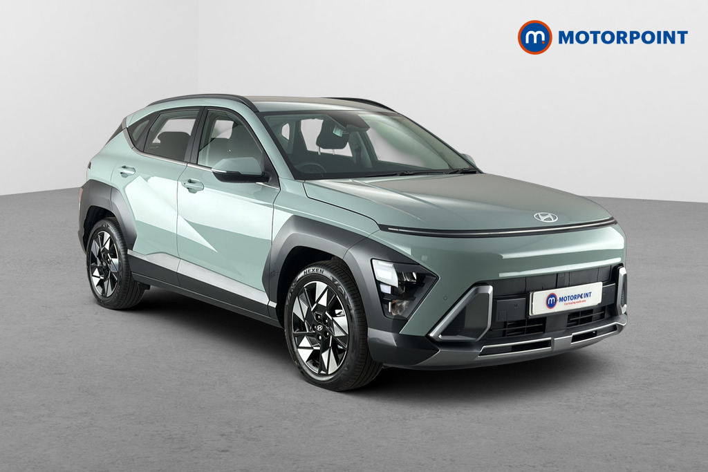 Hyundai Kona Advance Automatic Petrol-Electric Hybrid SUV - Stock Number (1671410) - Drivers side front corner