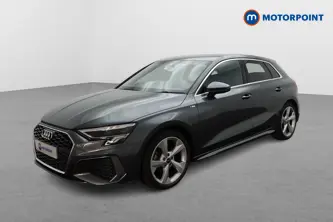 Audi A3 S Line Manual Petrol Hatchback - Stock Number (1671498) - Passenger side front corner