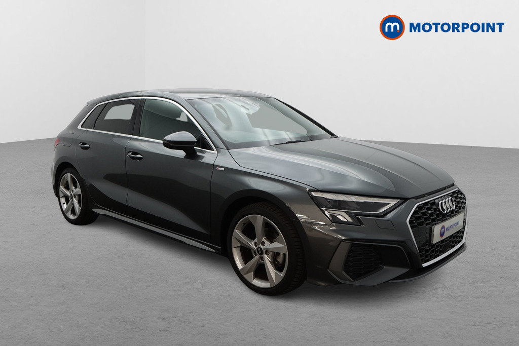 Audi A3 S Line Manual Petrol Hatchback - Stock Number (1671498) - Drivers side front corner
