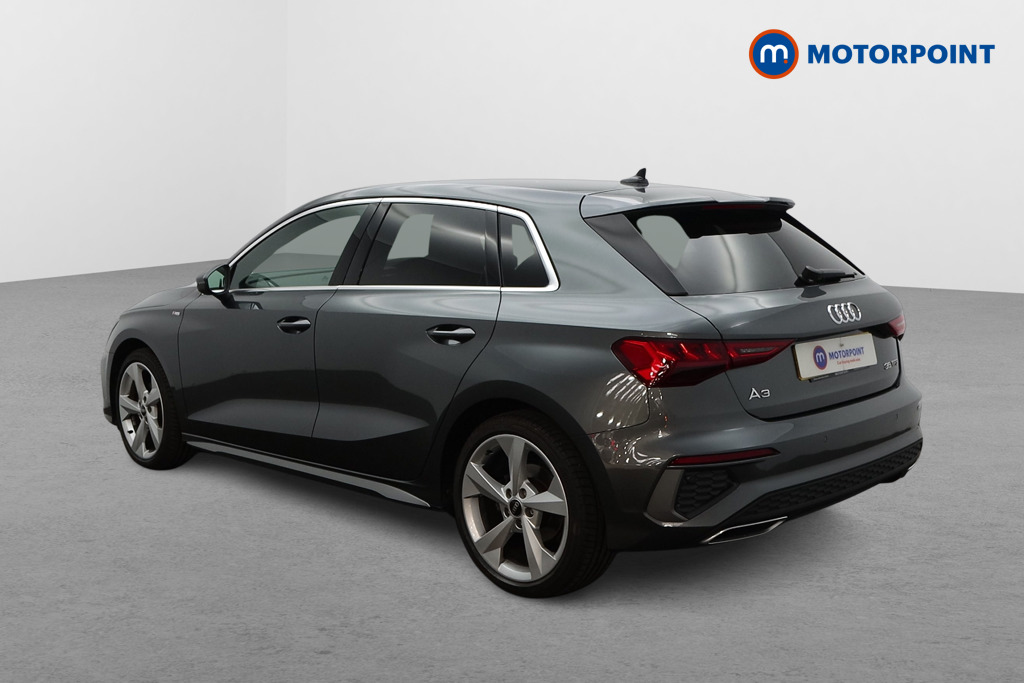 Audi A3 S Line Manual Petrol Hatchback - Stock Number (1671498) - Passenger side rear corner