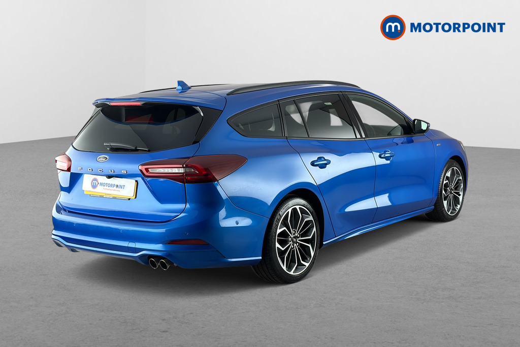 Ford Focus St-Line X Automatic Petrol Estate - Stock Number (1672305) - Passenger side rear corner