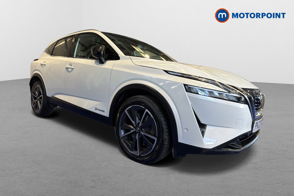 Nissan Qashqai Tekna Automatic Petrol-Electric Hybrid SUV - Stock Number (1668629) - Drivers side front corner