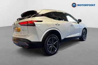 Nissan Qashqai Tekna Automatic Petrol-Electric Hybrid SUV - Stock Number (1668629) - Passenger side rear corner