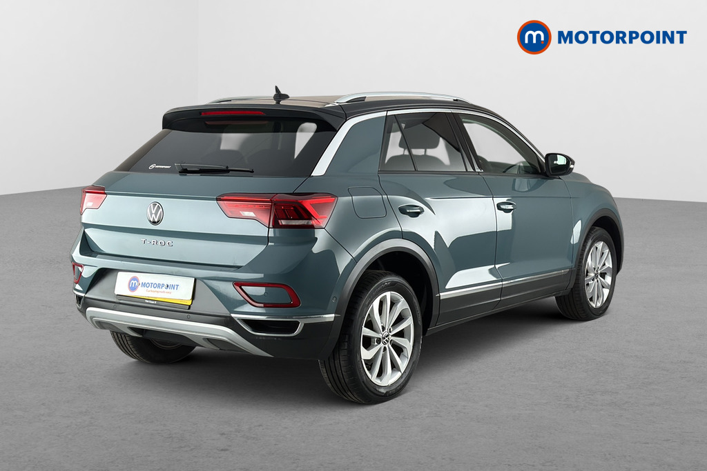Volkswagen T-Roc Style Manual Petrol SUV - Stock Number (1670131) - Passenger side rear corner