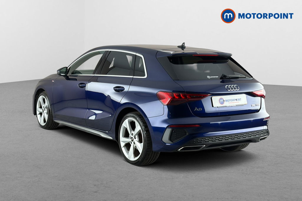 Audi A3 S Line Automatic Petrol Hatchback - Stock Number (1672020) - Drivers side rear corner