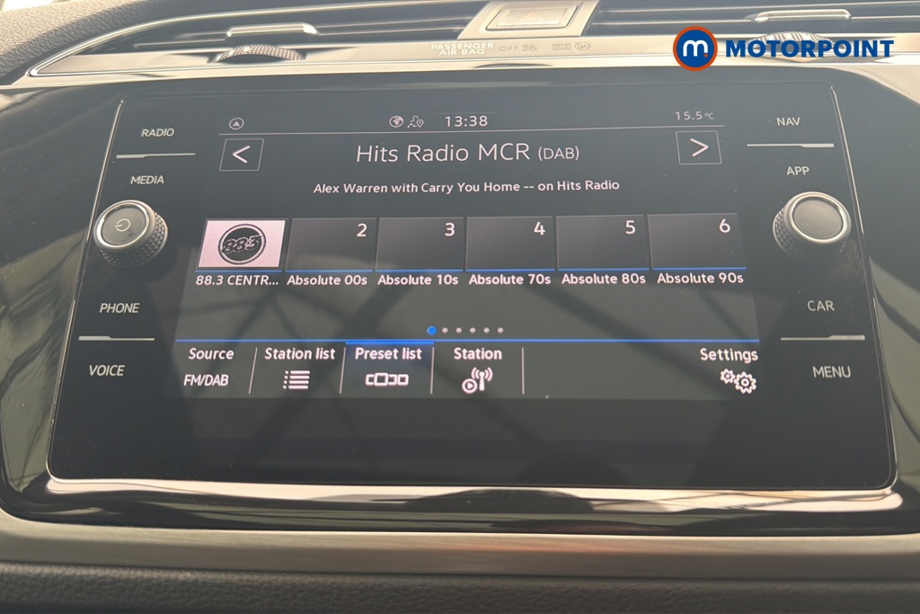 Volkswagen Touran Match Automatic Petrol People Carrier - Stock Number (1668486) - 8th supplementary image