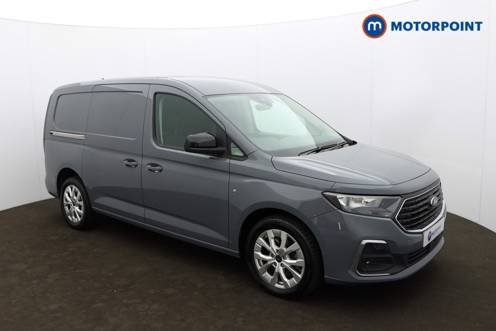 Ford Transit Connect Limited Automatic Petrol Plug-In Hybrid Panel Van - Stock Number (1659386) - Drivers side front corner