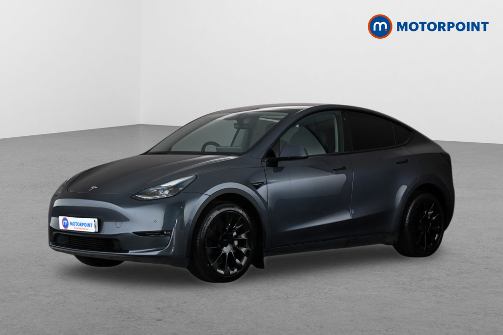 Tesla Model Y Long Range Automatic Electric SUV - Stock Number (1662198) - Passenger side front corner