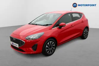 Ford Fiesta Titanium Manual Petrol Hatchback - Stock Number (1664219) - Passenger side front corner