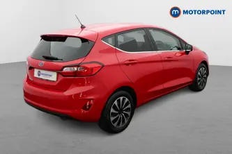 Ford Fiesta Titanium Manual Petrol Hatchback - Stock Number (1664219) - Drivers side rear corner