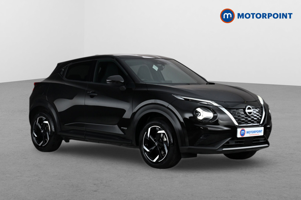 Nissan Juke N-Connecta Automatic Petrol-Electric Hybrid SUV - Stock Number (1664564) - Drivers side front corner