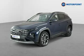 Hyundai Tucson Ultimate Automatic Petrol Plug-In Hybrid SUV - Stock Number (1666421) - Passenger side front corner