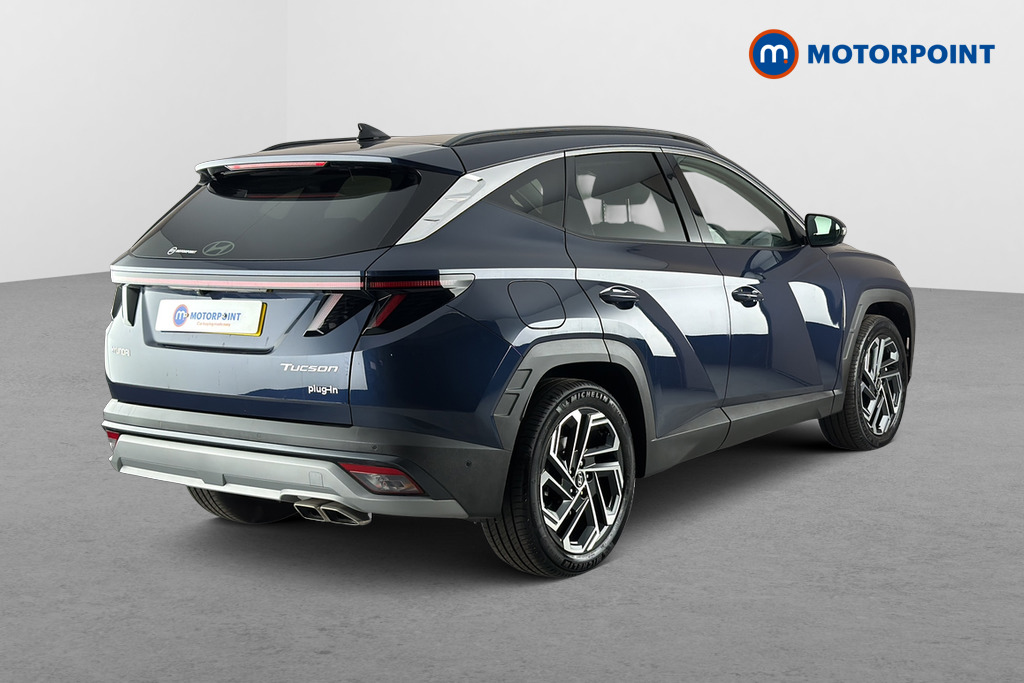 Hyundai Tucson Ultimate Automatic Petrol Plug-In Hybrid SUV - Stock Number (1666421) - Passenger side rear corner