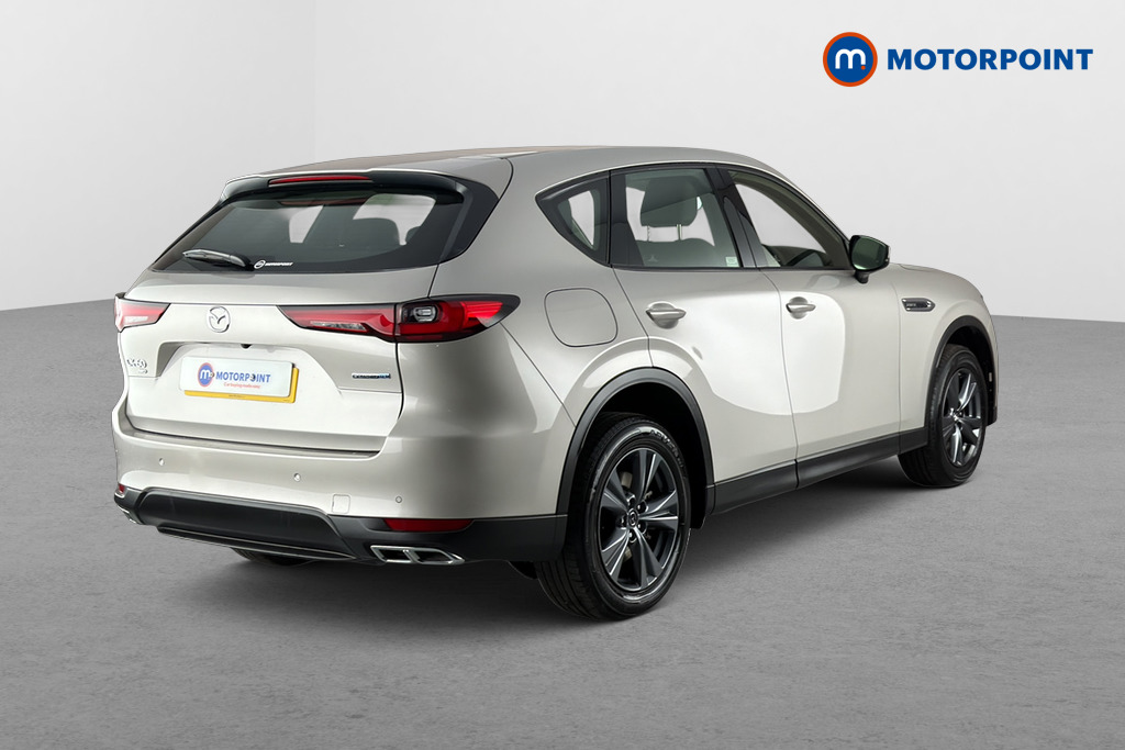 Mazda Cx-60 Exclusive-Line Automatic Petrol Plug-In Hybrid SUV - Stock Number (1666484) - Passenger side rear corner